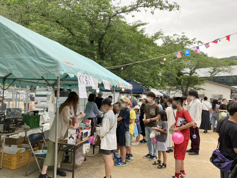 出店の様子